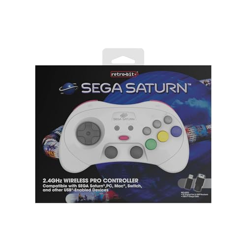 Wireless Controller / Pad mit USB Adapter weiße Edition [retro-bit] — weiße Edition