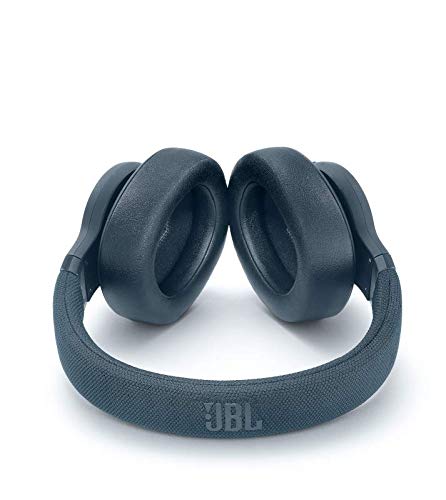JBL E65BTNC Over Ear Bluetooth Kopfhörer in blau – Active Noise Cancelling Headphones mit JBL Signature Sound – Musikgenuss für bis zu 24 Stunden [JBL]