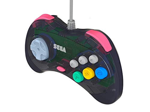 Original SEGA Saturn Control Pad Slate Grey [retro-bit]