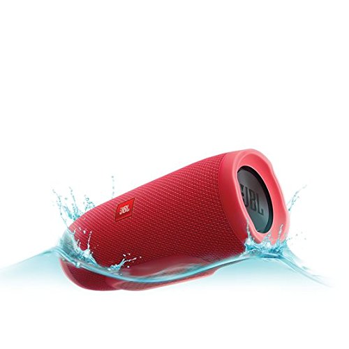 JBL Charge 3 Tragbarer Bluetooth-Lautsprecher, 1, rot [JBL]