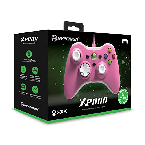 Original Xenon Wired Controller / Pad pink [Hyperkin]