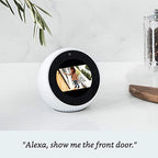 Echo Spot - Smart Alarm Clock with Alexa - weiß [Amazon]