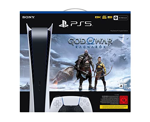 Konsole Digital Edition 825GB God of War Ragnarök Bundle + Spiel + Original Controller