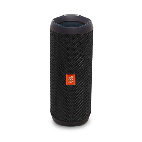 JBL Flip 4 Bluetooth Box in schwarz – Wasserdichter, tragbarer Lautsprecher mit Freisprechfunktion & Sprachassistent – Bis zu 12 Stunden Wireless Streaming mit nur einer Akku-Ladung [JBL]