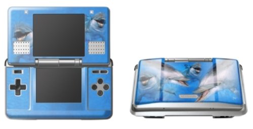 Modding Graphic Skin für DS Lite Blue Retriever Dolphin [Pebble Entertainment]