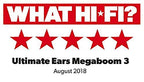 Ultimate Ears Megaboom 3 Tragbarer Bluetooth-Lautsprecher, 360° Sound, Satter Bass, Wasserdicht, Staubresistent & Sturzfest, One-Touch-Musiksteuerung, 20-Stunden Akkulaufzeit - night black/ schwarz [Ultimate Ears]