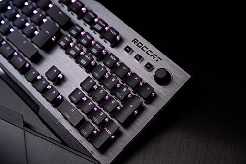 Mechanische RGB Gaming Keyboard Tastatur Roccat Vulcan 120 Tactile silber-grau [Roccat]