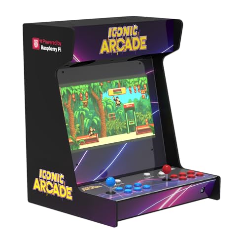 SA 1904: Arcade Automat mit 21 Zoll Display und 1000+ Spiele [Iconic Arcade] BESCHÄDIGT