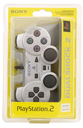 Original Dualshock 2 Controller SCPH-10010 Satin Silver silber [Sony]