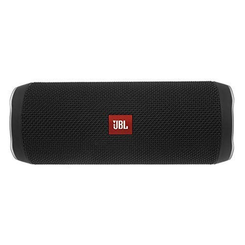 JBL Flip 4 Bluetooth Box in schwarz – Wasserdichter, tragbarer Lautsprecher mit Freisprechfunktion & Sprachassistent – Bis zu 12 Stunden Wireless Streaming mit nur einer Akku-Ladung [JBL]