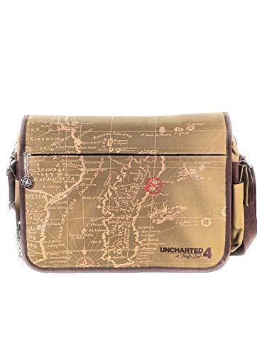 Meroncourt UNCHARTED 4 A Thief's End Umhängetasche, 38 cm, braun