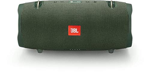 JBL Xtreme 2 Musikbox in grã¼n – Wasserdichter, portabler Stereo Bluetooth Speaker mit integrierter Powerbank – Mit nur einer Akku-Ladung bis zu 15 Stunden Musikgenuss [JBL]