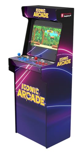 SA 1904: Arcade Automat mit 21 Zoll Display und 1000+ Spiele [Iconic Arcade] BESCHÄDIGT