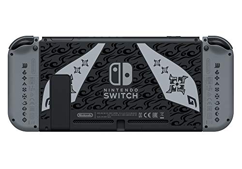 Konsole + Joy-Con Controller + Grip + Station + Zubehör Monster Hunter Rise Edition