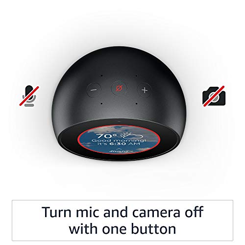 Echo Spot - Smart Alarm Clock with Alexa - weiß [Amazon]