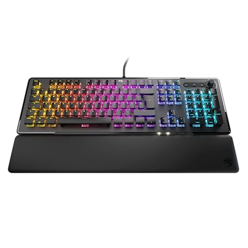 Mechanische RGB Gaming Keyboard Tastatur Roccat Vulcan II Linearer schwarz [Roccat]