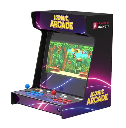 SA 1904: Arcade Automat mit 21 Zoll Display und 1000+ Spiele [Iconic Arcade] BESCHÄDIGT