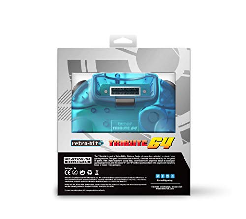 Controller / Pad Tribute 64 Ocean Blue [retro-bit]