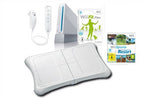 Konsole weiß + Wii Sports + Sports Resort + Wii Fit Plus + Original Remote + Balance Board + Motion Adapter