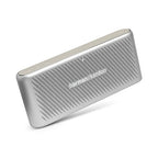 Harman Kardon Deutschland HKTRAVELERSIL Traveller, Kabelloser Slim-Lautsprecher, Konferenzsystem und tragbare Powerbank No Variation silber [Harman Kardon]