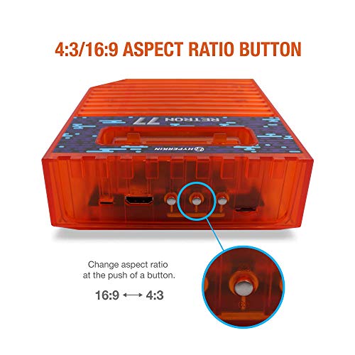 RetroN 77 HD Konsole Orange-Transparent [Hyperkin]