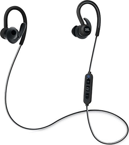 JBL Reflect Contour Bluetooth Kopfhörer in schwarz – Kabellose Ohrhörer mit kombinierter In- & Over-Ea