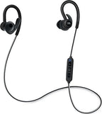 JBL Reflect Contour Bluetooth Kopfhörer in schwarz – Kabellose Ohrhörer mit kombinierter In- & Over-Ea