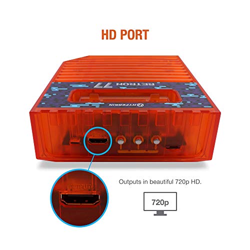 RetroN 77 HD Konsole Orange-Transparent [Hyperkin]