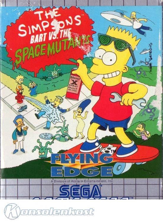 The Simpsons Bart vs. The Space Mutants