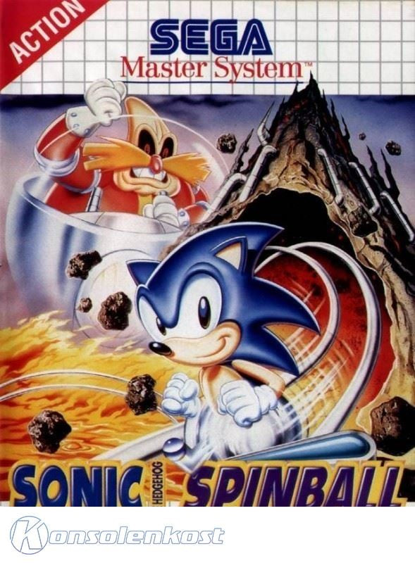 Sonic Spinball SELTEN!