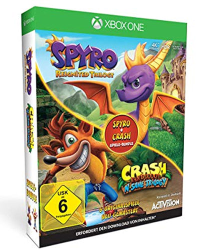 2 in 1 Spyro + Crash Bundle