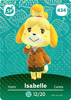 Animal Crossing Amiibokarte 424 Melinda/Isabelle - Serie 5