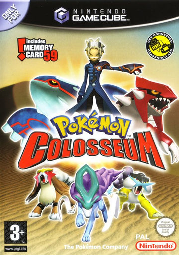 Pokemon Colosseum + Memory Card 59 (GB)