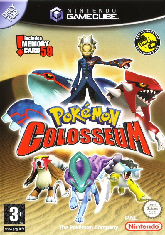 Pokemon Colosseum + Memory Card 59 (GB)