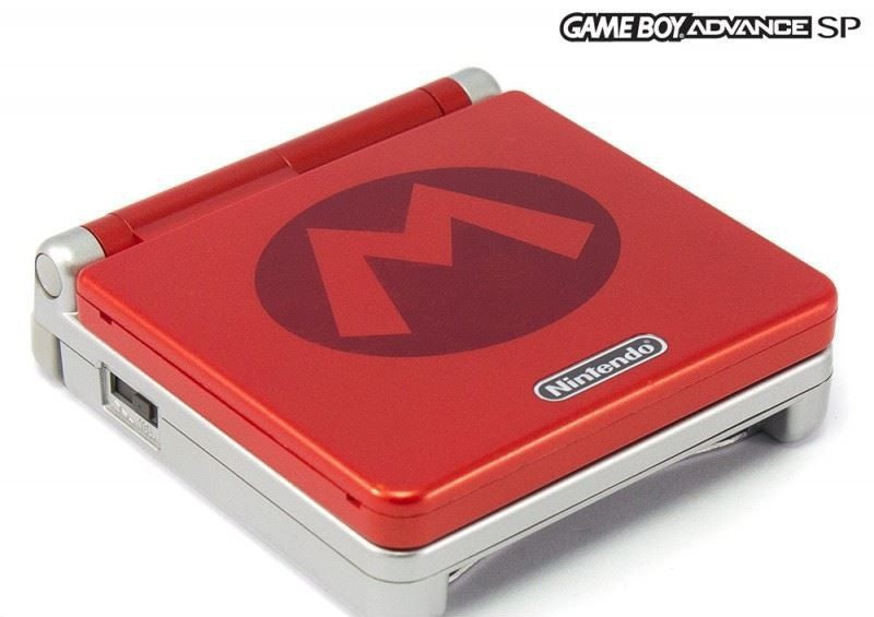 Konsole GBA SP Mario vs Donkey Kong Edt. + Netzteil
