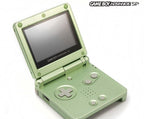 Konsole GBA SP Pearl Green / grün + Netzteil — Limited Edition