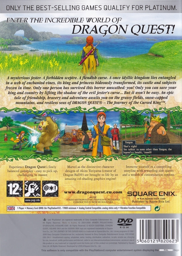 Dragon Quest: Die Reise des verwunschenen Königs (GB) — Platinum