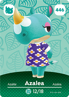 Animal Crossing Amiibokarte 446 Jasmin/Azalea - Serie 5