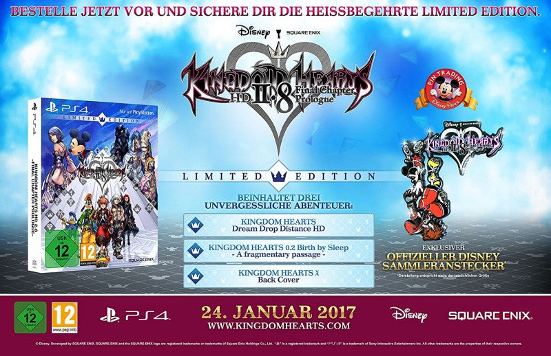 Kingdom Hearts HD 2.8 Final Chapter Prologue — Limited Edition