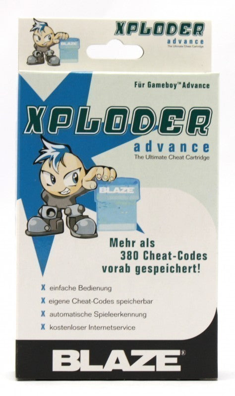 Xploder Schummelmodul / Cheat Catridge / Mogelmodul [Blaze]