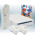 Konsole - Game Bundle weiß + Mario & Sonic + 2 Original Remotes