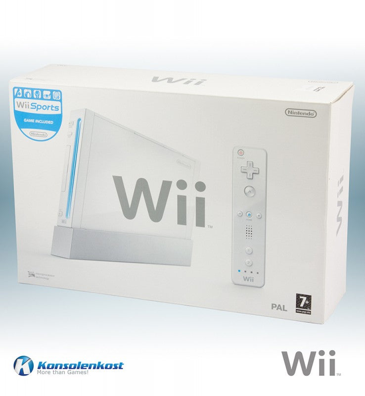 Konsole - Game Bundle weiß + Mario Party 8 + 2 Original Remotes