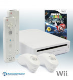 Konsole - Game Bundle weiß + Super Mario Galaxy + 2 Original Remotes