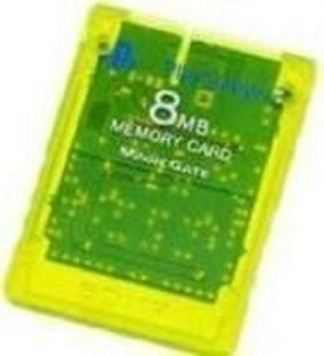 Original Memory Card / Memorycard / Speicherkarte 8 MB gelb-transp. [Sony]