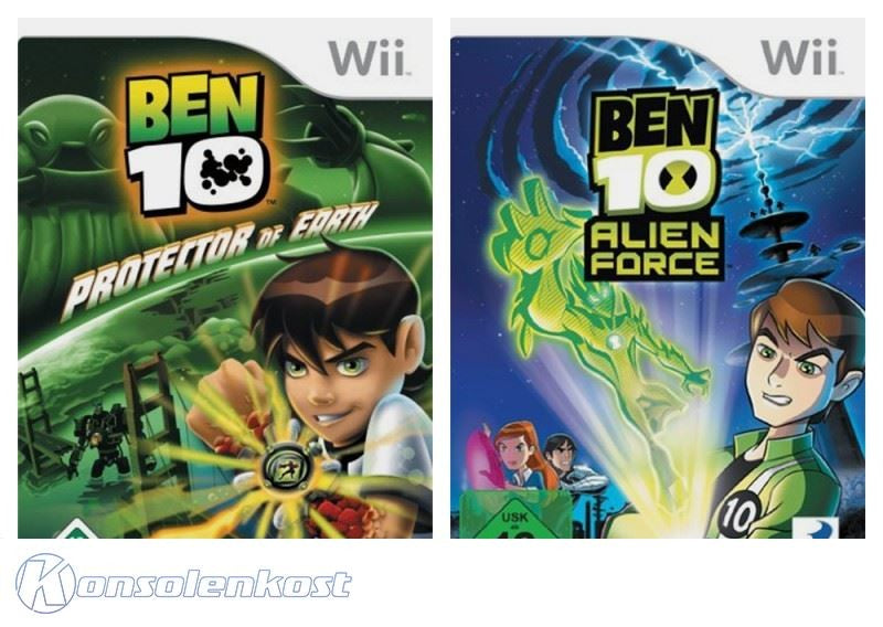 Ben 10 Bundle: Protector of Earth + Alien Force + Vilgax Attacks (GB)