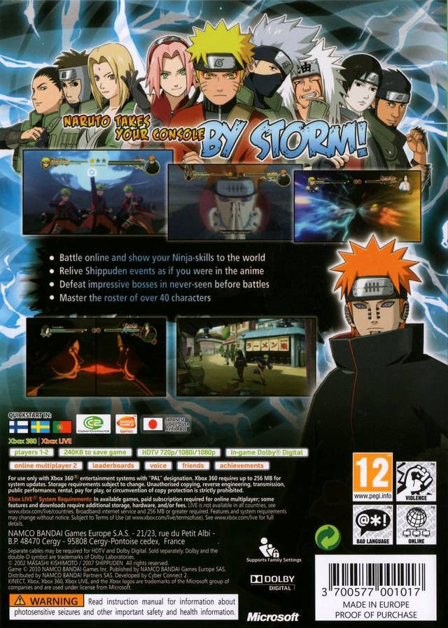 Naruto Shippuden Ultimate Ninja Storm 2 (GB)