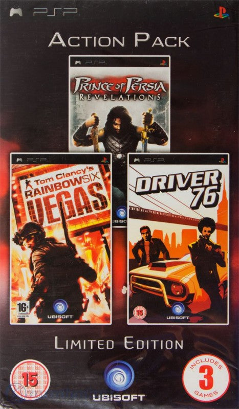 3 in 1 Action Pack: PoP: Revelations + Rainbow Six: Vegas + Driver 76 (DE)