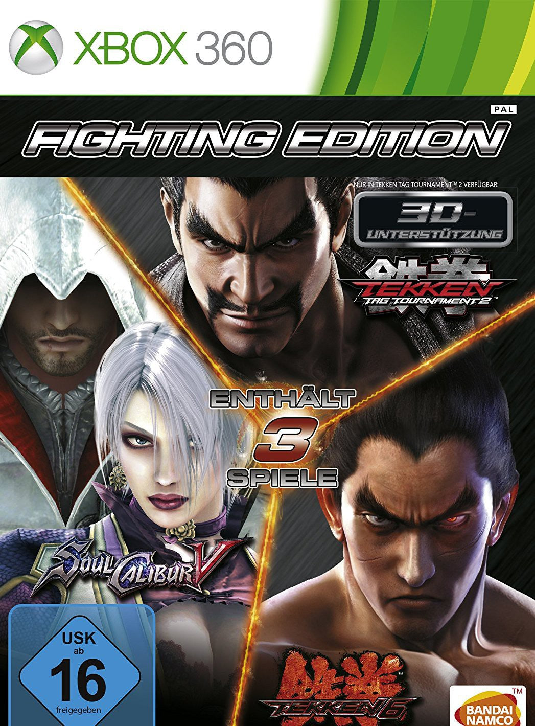 Fighting Edition: Soul Calibur V + Tekken 6 + Tag Tournament 2 (DE)