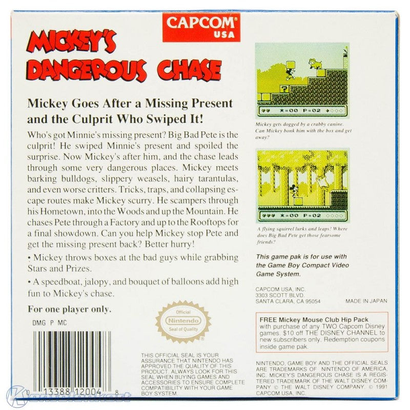 Mickey's Dangerous Chase