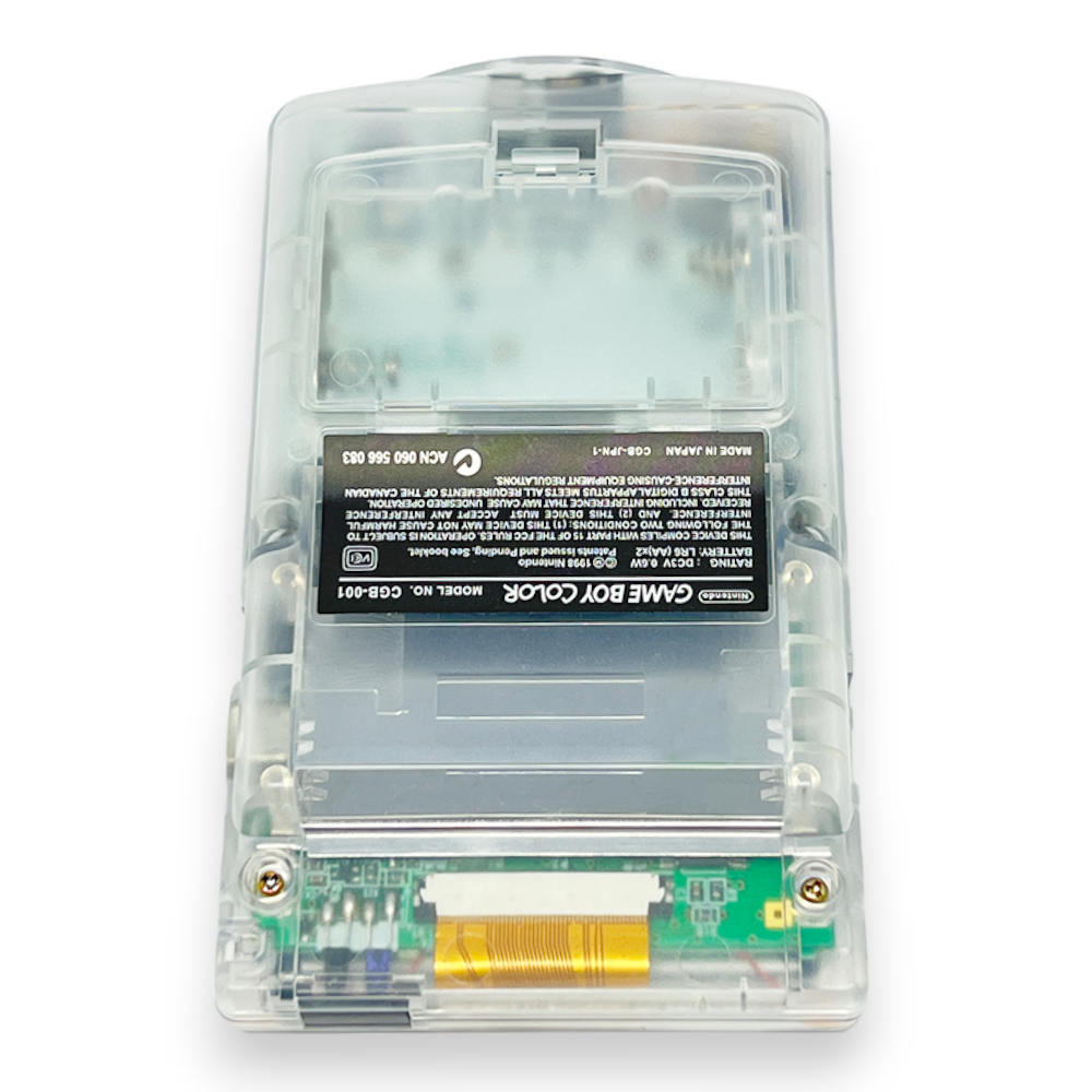 Konsole #Clear Q5 IPS Mod mit größerem Display [Retrosix]
